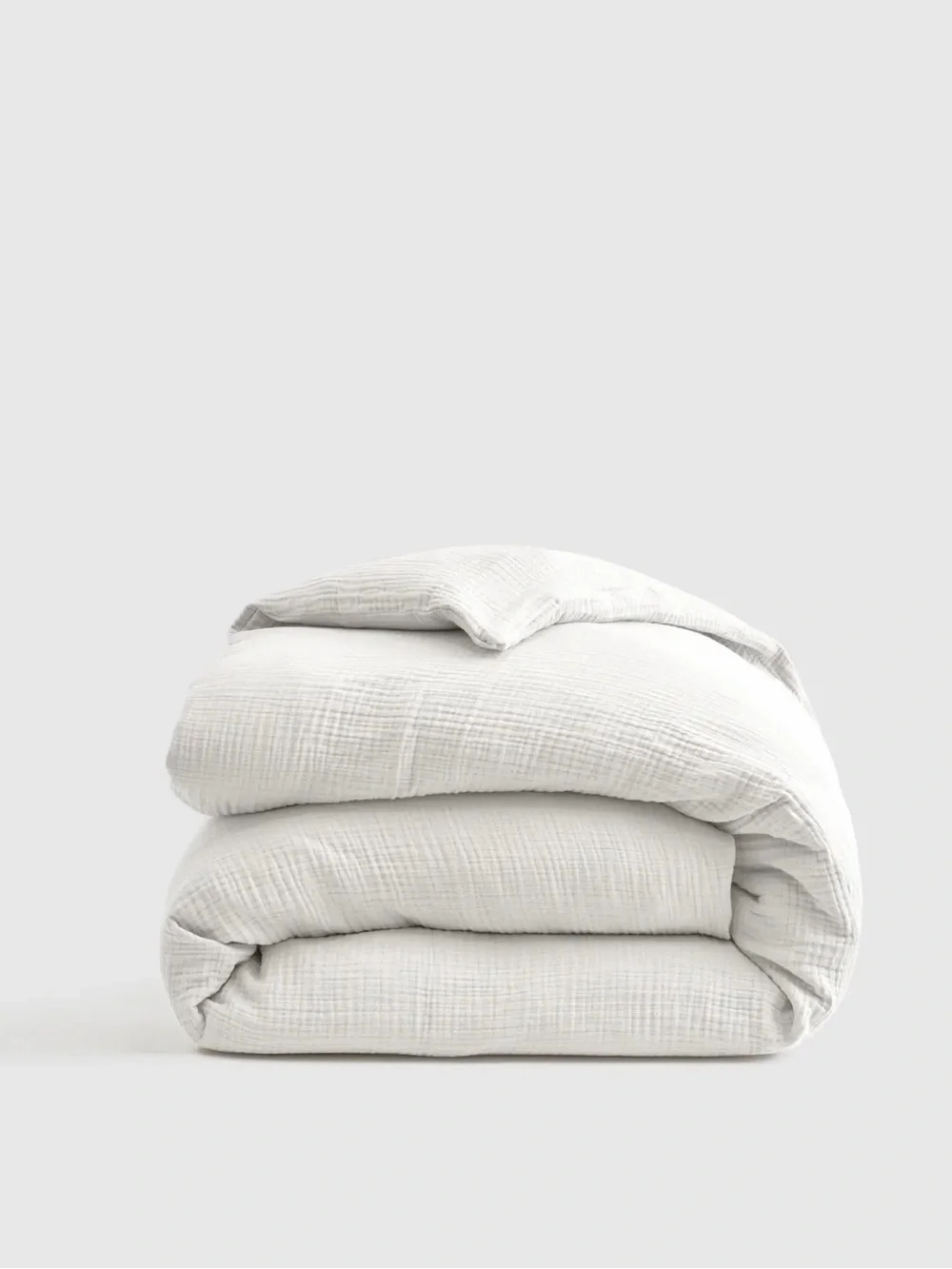 Quince- Organic Cotton Gauze Duvet Cover - King/Cal King